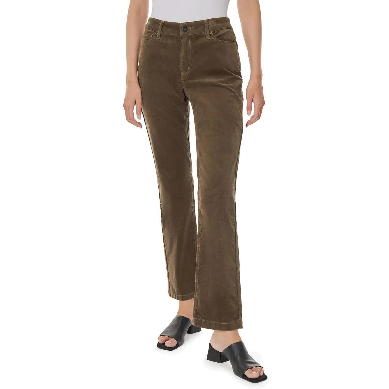 Jones New York Womens Corduroy Straight Leg Straight Leg Pants Trendy Velvet Pants