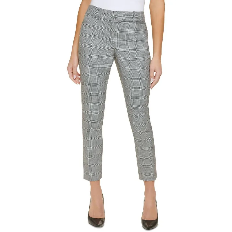 Tommy Hilfiger Womens Knit Office Ankle Pants Stylish Harem Pants