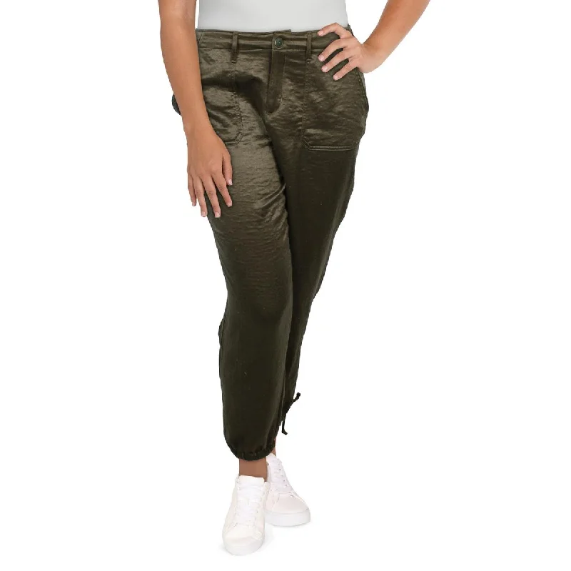 Jessica Simpson Womens Casual Comfy Jogger Pants High-Waist Yoga Pants