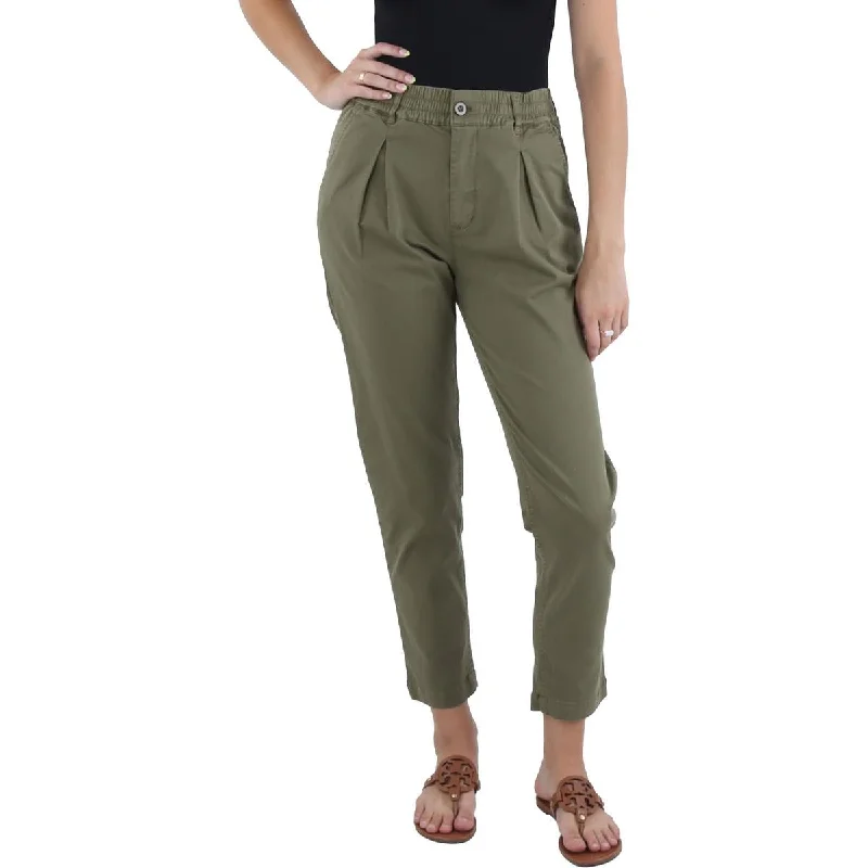 Michael Stars Womens Penny Twill High Rise Chino Pants Elegant Trouser Pants