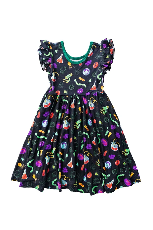 Going Viral Microbiology Bamboo Twirl Dress