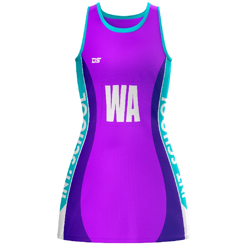 Custom Netball Dress - Design 33