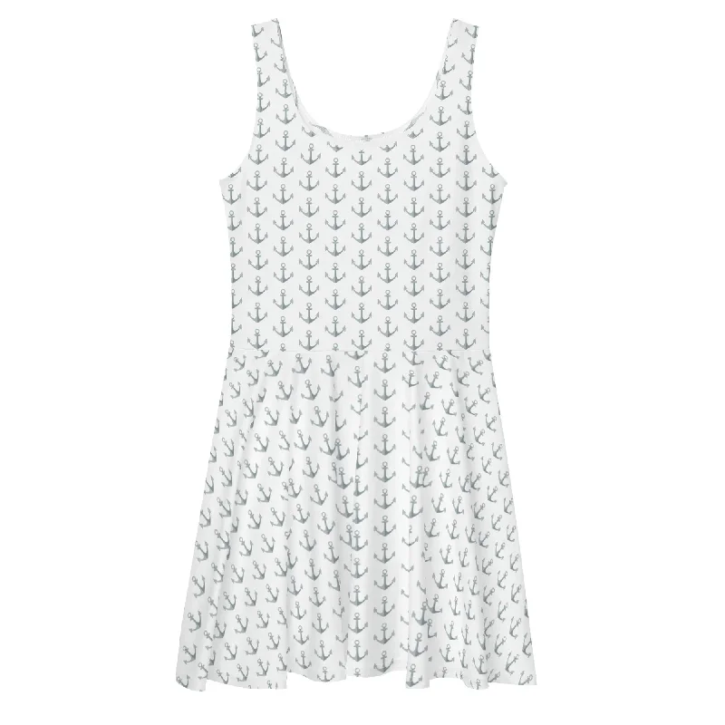 Anchor Skater Dress
