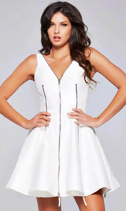 Jovani 39821 - Zip Style Cocktail Dress