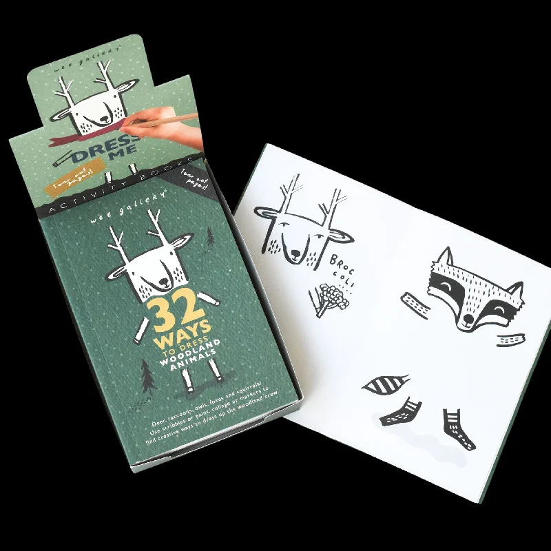 32 Ways To Dress Woodland Animals (box Of 10)