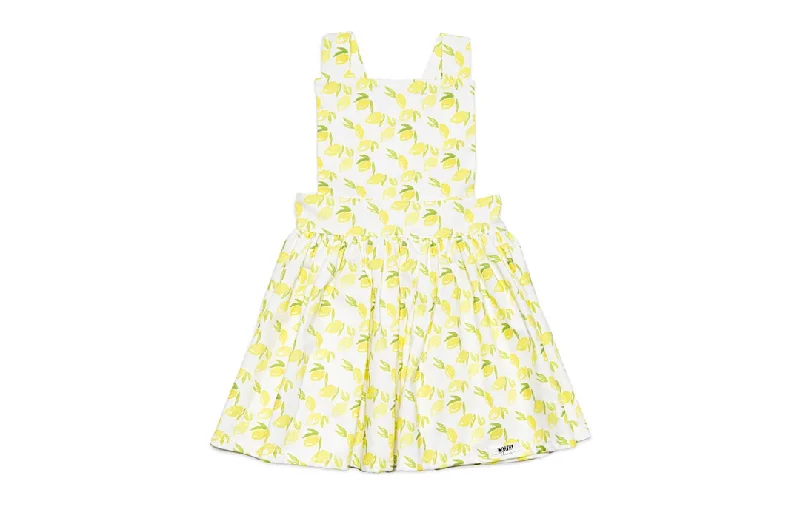 Pinafore Dress In Lemons
