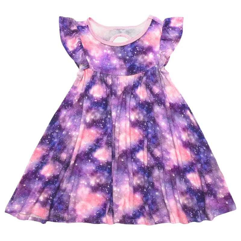 Diamonds In The Sky Twirling Dress (2t-6y)