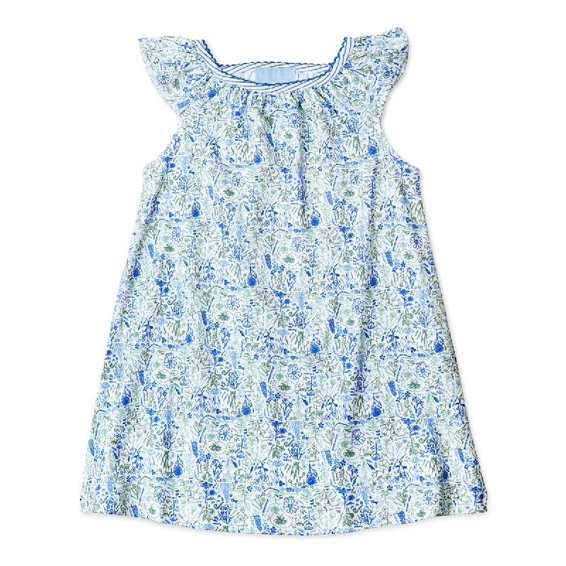 Birth Flowers Emilia Lounge Girls Dress - Birth Flowers - Aster Multi