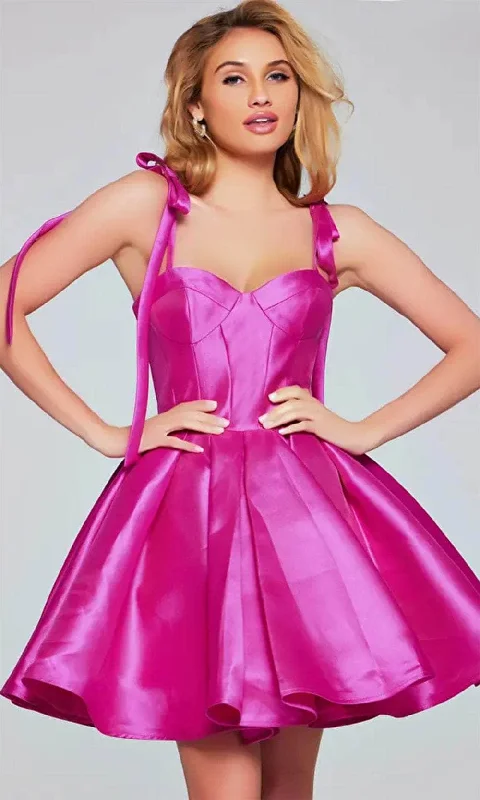 Jovani 39979 - Sleek A-Line Cocktail Dress