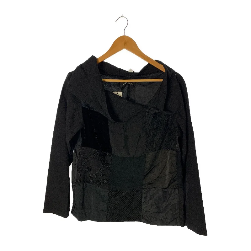 tricot COMME des GARCONS/LS Blouse/BLK/Cotton/TB-040010 Smart Casual Blouse