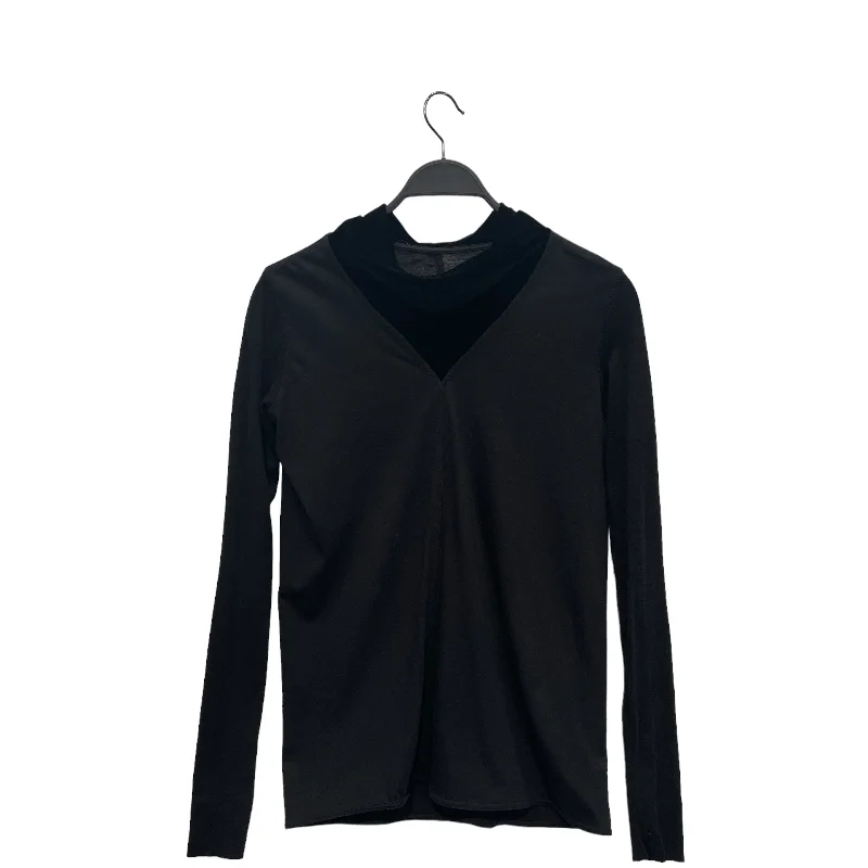 Rick Owens LS Blouse Glitter FW17/BLK Soft Pastel Blouse