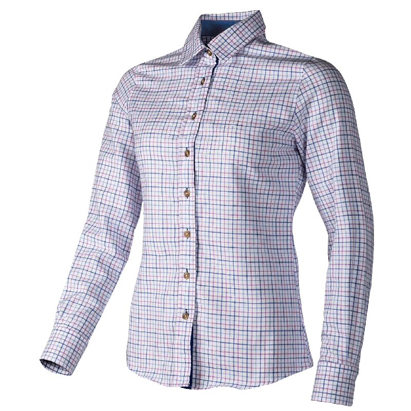 Baleno Nina Ladies Classic Blouse With a Modern Touch Semi-Sheer Blouse