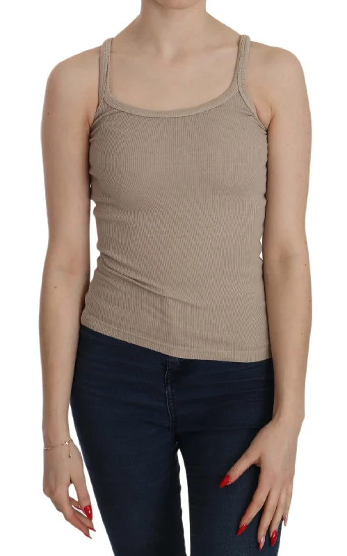 Elegant Spaghetti Strap Cotton Blouse Peter Pan Collar Blouse