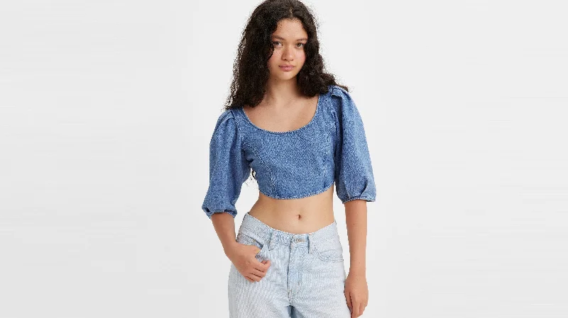 Levi's® Women's Scout Denim Blouse Versatile Layering Blouse