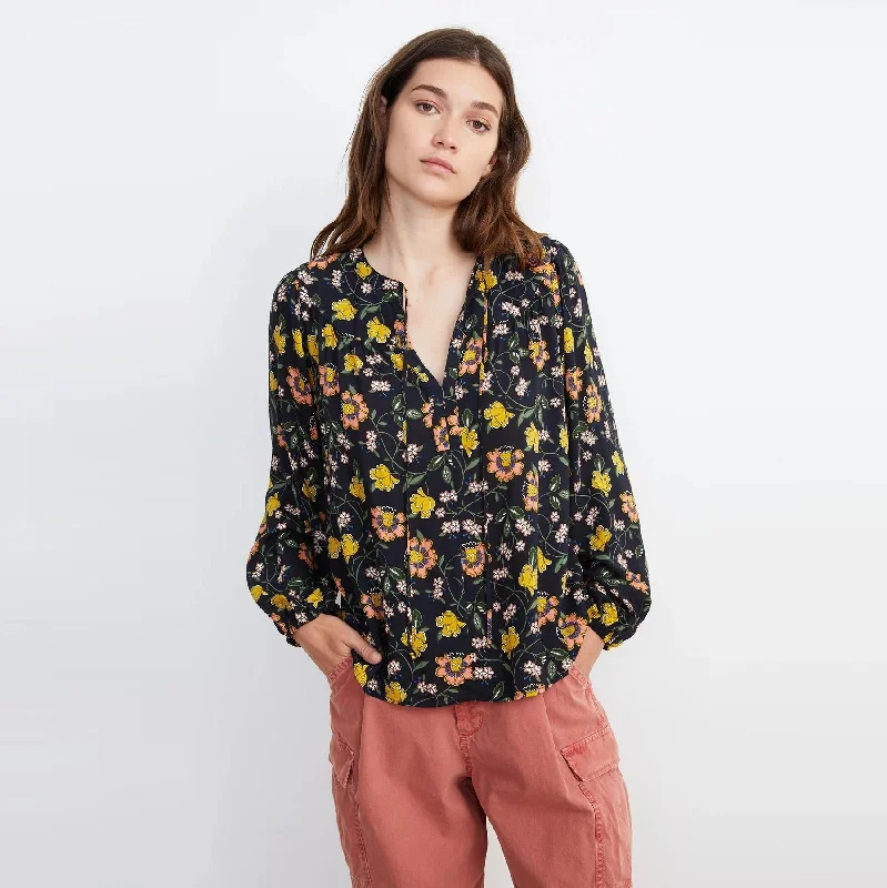 Sidra Blouse (Iberis) Puff Sleeve Blouse