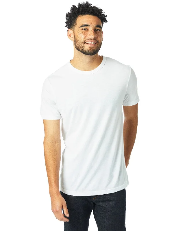 Alternative Mens Modal Tri-Blend T-Shirt | White Fleece Fabric Down Fabric Feather Fabric Alternative Mens Modal Tri-Blend T-Shirt | White Fleece Fabric Down Fabric Feather Fabric