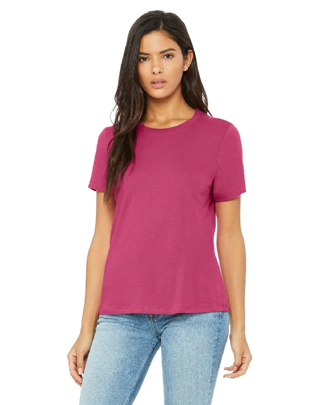 Bella+Canvas Ladies Relaxed Short Sleeve Jersey T-Shirt | Berry Lace Blend Ribbed Blend Corduroy Blend Bella+Canvas Ladies Relaxed Short Sleeve Jersey T-Shirt | Berry Lace Blend Ribbed Blend Corduroy Blend