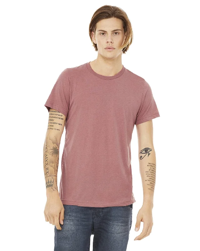 Bella+Canvas Triblend T-Shirt | Mauve Triblend Oversized T-Shirt Spandex breathable