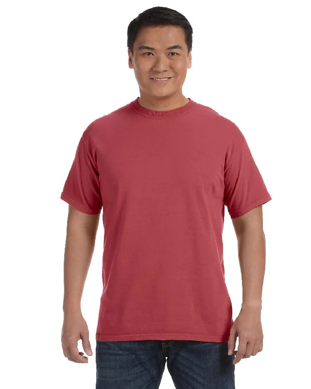 Comfort Colors Ringspun Garment-Dyed T-Shirt | Crimson Mesh Blend Leather Blend Suede Blend Comfort Colors Ringspun Garment-Dyed T-Shirt | Crimson Mesh Blend Leather Blend Suede Blend