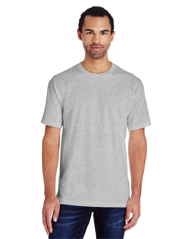 Gildan Hammer Heavyweight T-Shirt | Rs Sport Grey Boxy Fit Fitted Loose