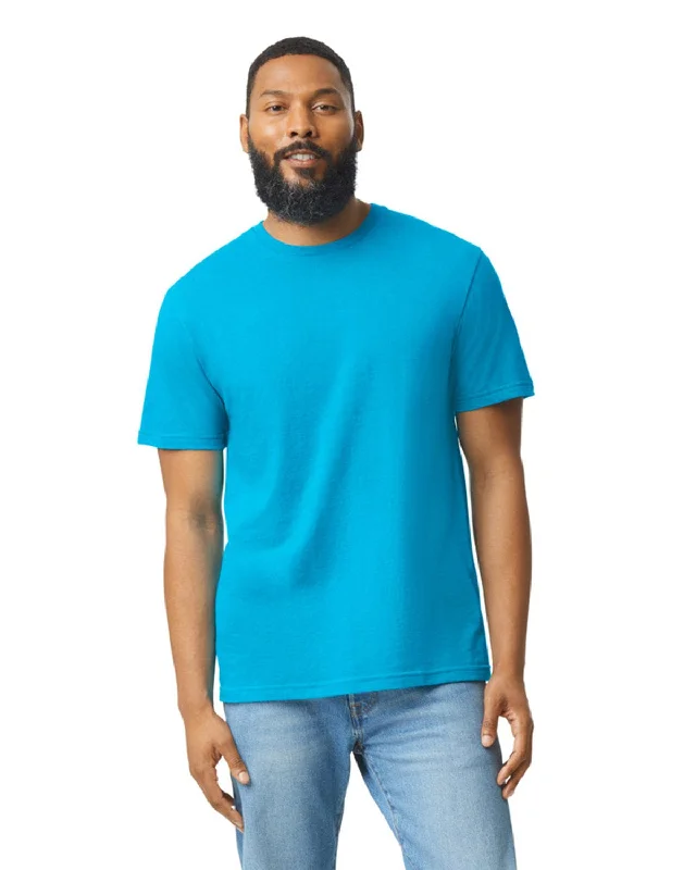 Gildan Mens Softstyle CVC T-Shirt | Caribbean Mist Rayon Fabric Velvet Fabric Corduroy Fabric Gildan Mens Softstyle CVC T-Shirt | Caribbean Mist Rayon Fabric Velvet Fabric Corduroy Fabric