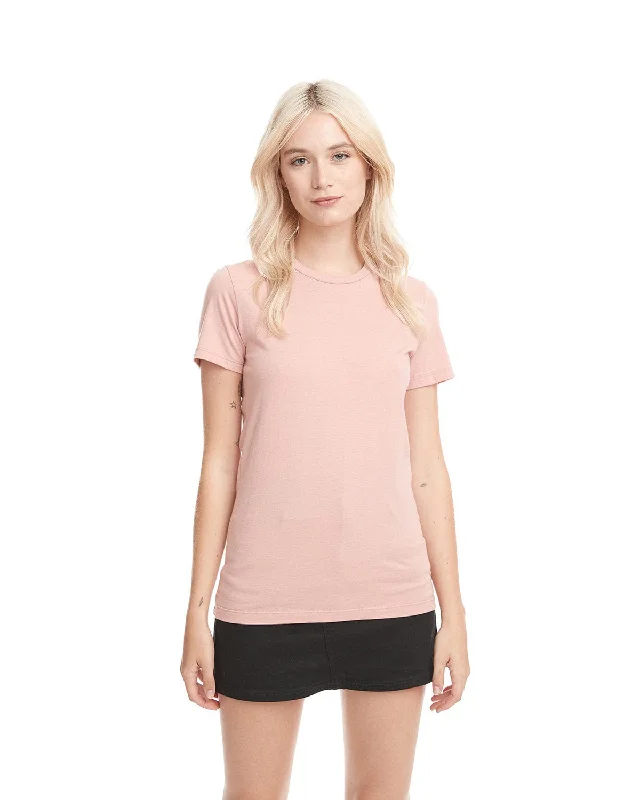 Next Level Ladies Boyfriend Tee | Desert Pink Casual Formal Business