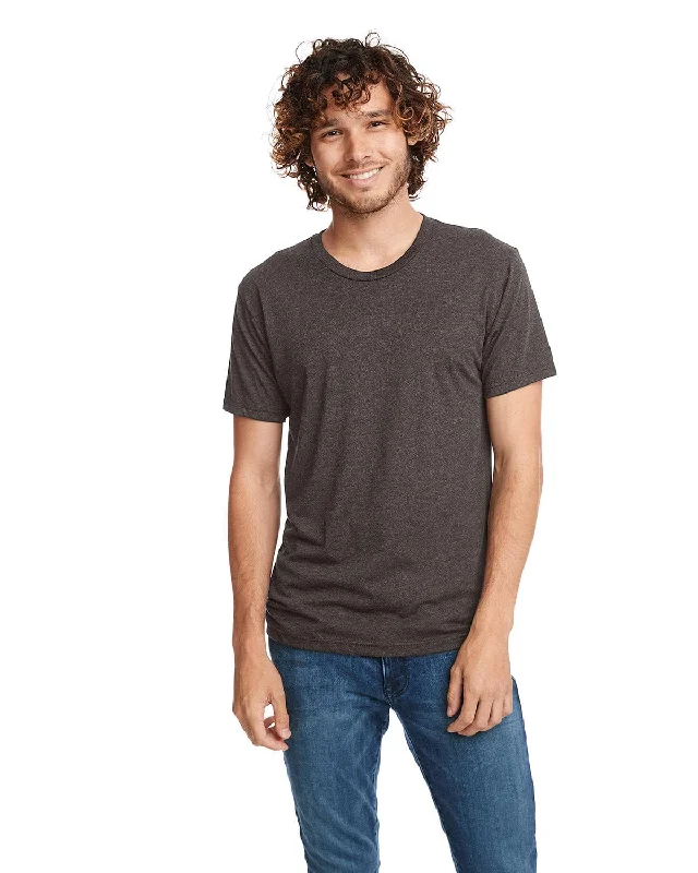 Next Level Mens Triblend Crew Tee | Macchiato Collared Crew Neck Turtle Neck