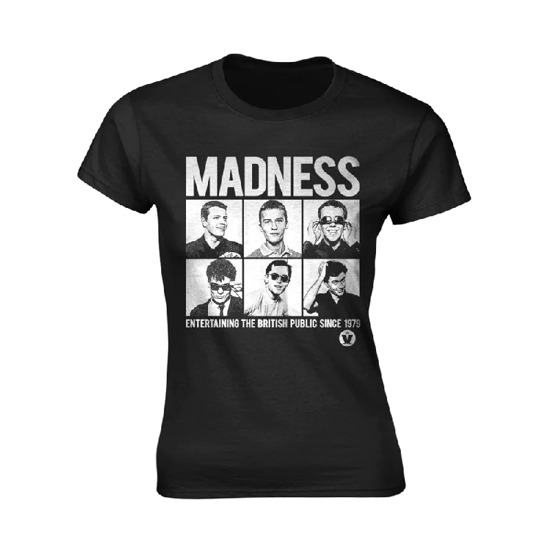 Madness Ladies T-shirt: Since 1979 V-Neck T-Shirt Long Sleeve Cotton
