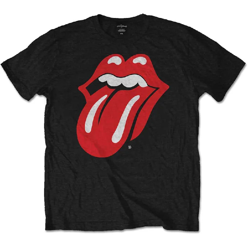 The Rolling Stones Kids T-Shirt: Classic Tongue Mesh Canvas Denim