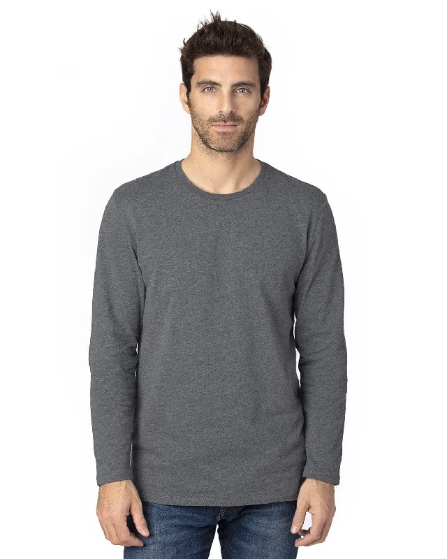 Threadfast Apparel Unisex Ultimate Long Sleeve T-Shirt | Charcoal Heather Lace Blend Ribbed Blend Corduroy Blend Threadfast Apparel Unisex Ultimate Long Sleeve T-Shirt | Charcoal Heather Lace Blend Ribbed Blend Corduroy Blend