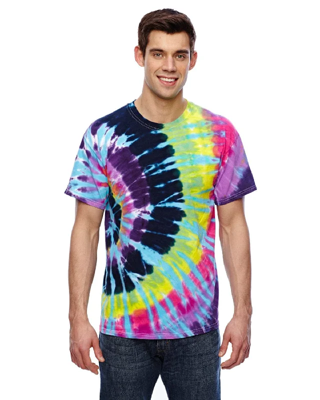 Tie-Dye 100% Cotton Tie-Dyed T-Shirt | Flashback Fashionable Trendy Casual