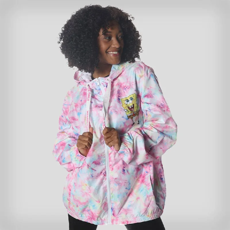 Women's SpongeBob Full Zip Jacket - FINAL SALE Elasticated Padded Insulated