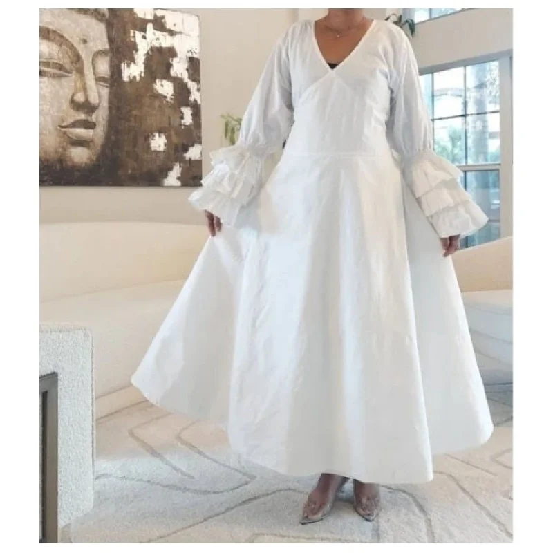 African Print Long Wrap Maxi Dress Ankle Length / Bell Sleeve Chic Off-Shoulder Maxi Dress African Print Long Wrap Maxi Dress Ankle Length / Bell Sleeve Chic Off-Shoulder Maxi Dress