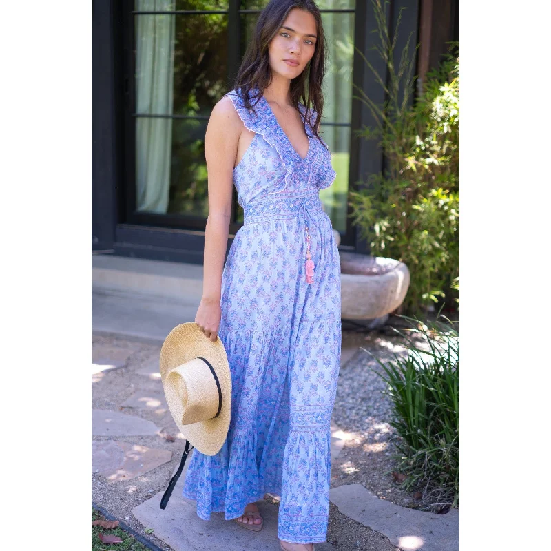 Allie Maxi Dress - Preorder Elegant Boho Maxi Dress