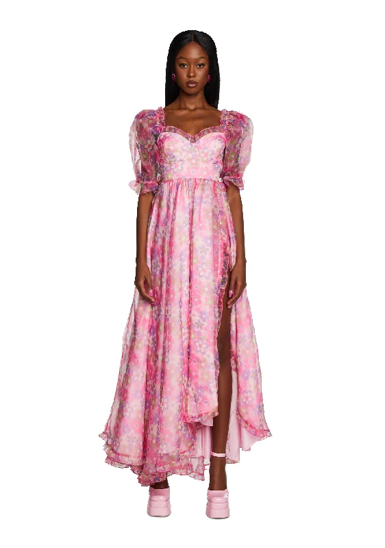 Growin' Pretty Maxi Dress Fashionable Button-Down Maxi Dress