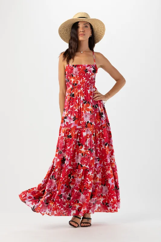 Kailani Maxi Dress Comfortable Ruffle Maxi Dress