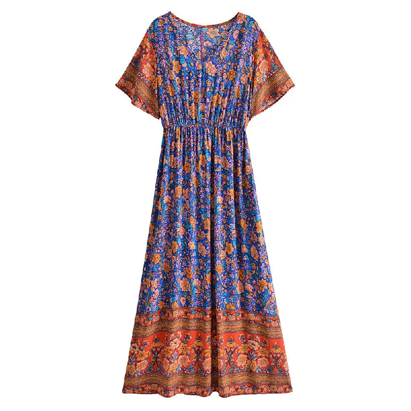 Lillia Maxi Dress Cozy Spaghetti Strap Maxi Dress