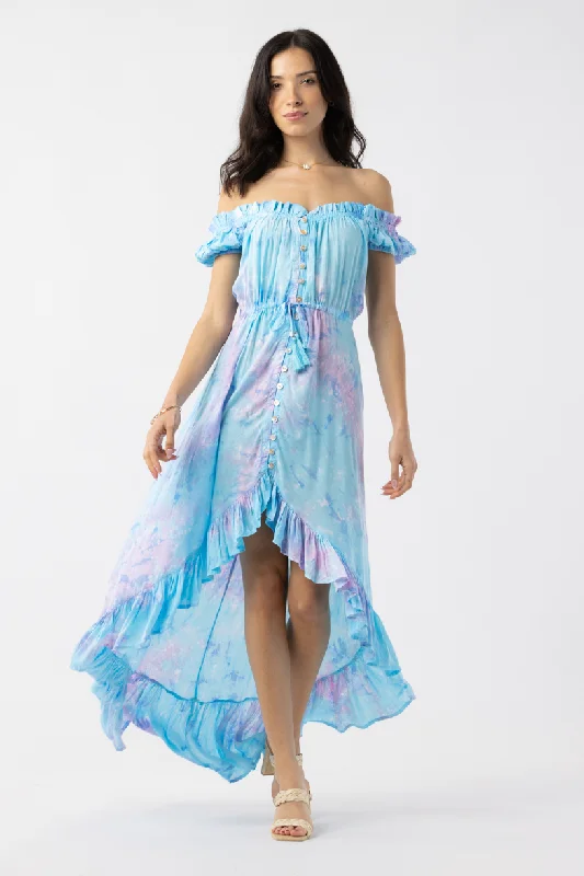 Riviera Maxi Dress Elegant Wraparound Maxi Dress