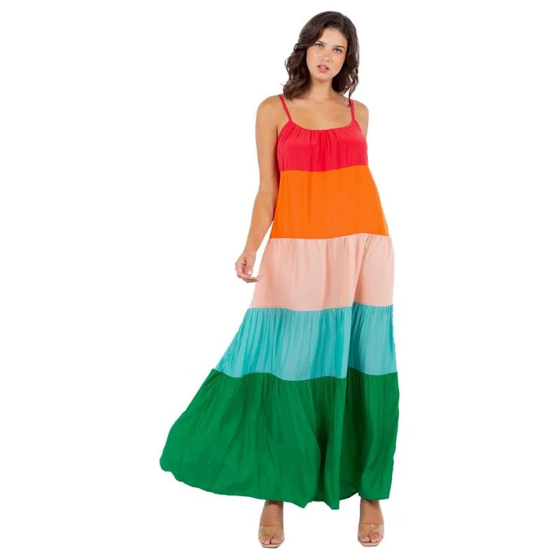 SEXY SUMMER MAXI DRESS Trendy Maxi Dress with Straps