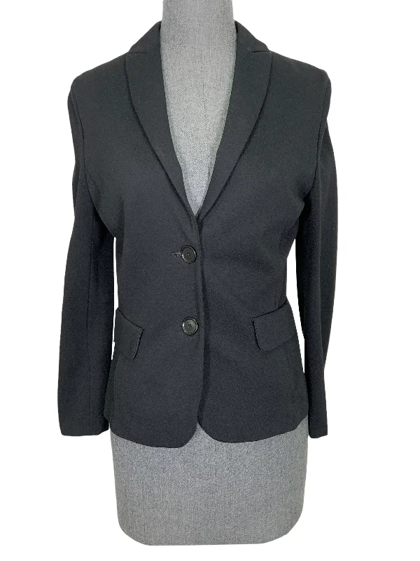 AKRIS Punto Viscose Ponte Blazer Jacket Size M Boat Neck Shawl Collar Notched Collar