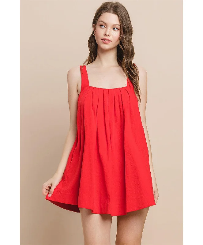 Scarlett Mini Dress Chic Sleeveless Mini Dress
