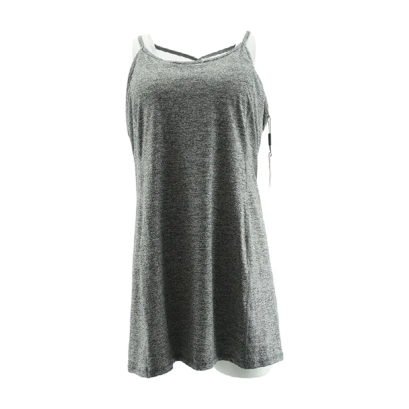 Gray Misc Mini Dress Cozy Knit Mini Dress