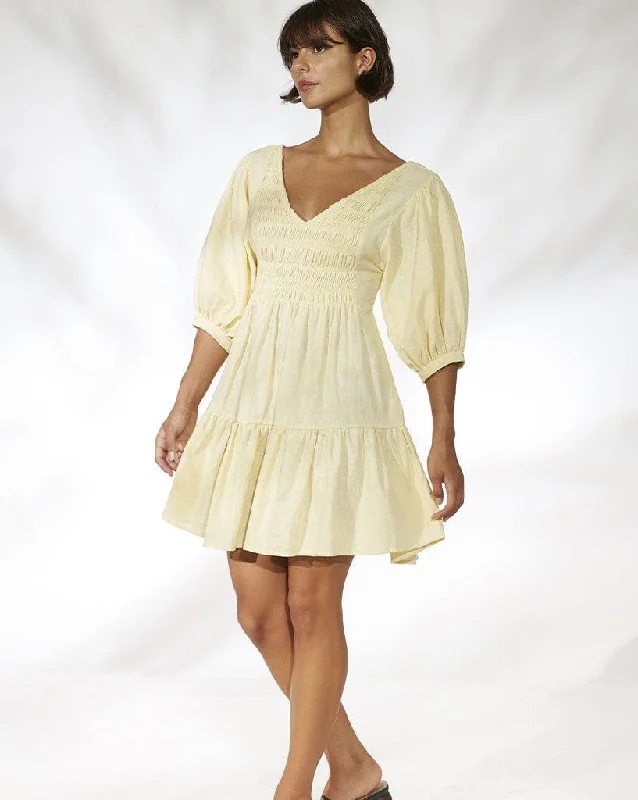 Lacey Mini Dress Elegant Vintage Mini Dress