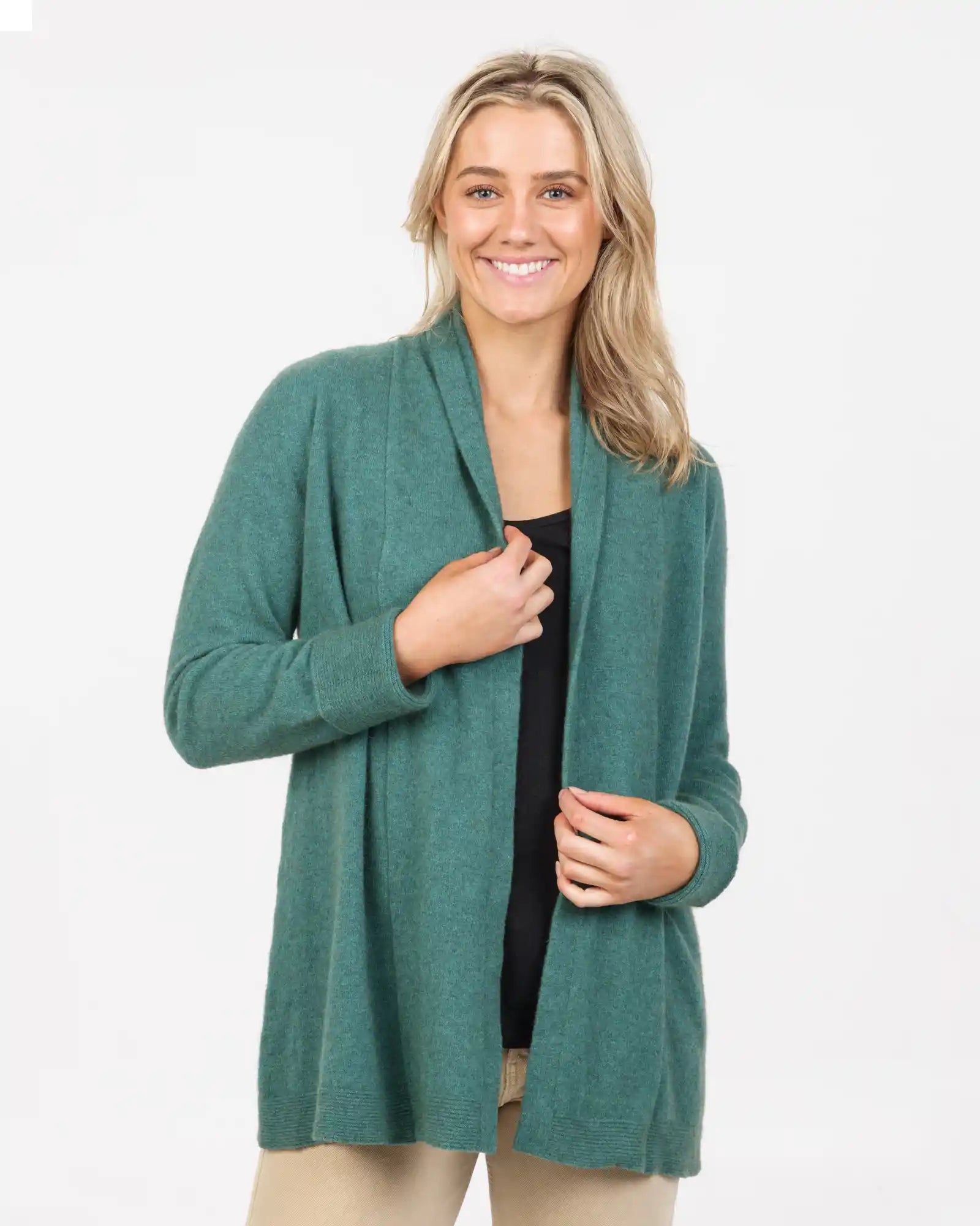 Mist Women's Long Merino Wrap Jacket - NB498 Satin Jacket Silk Jacket Chiffon Jacket