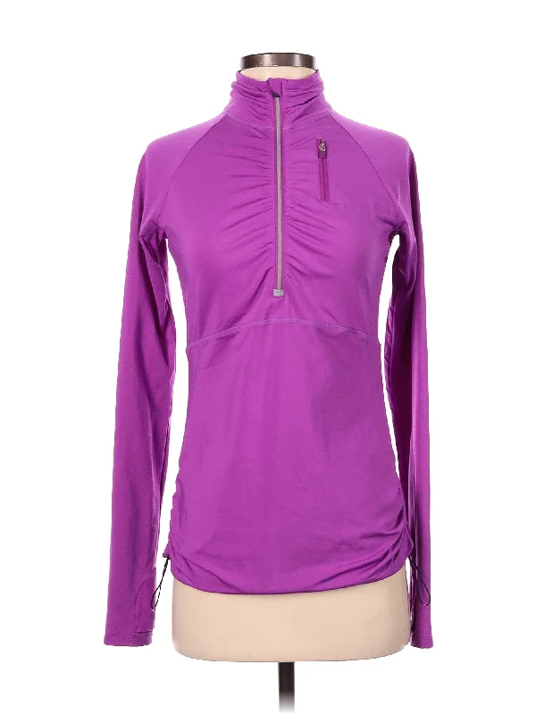 Track Jacket Notch Collar Peter Pan Collar Cowl Neck