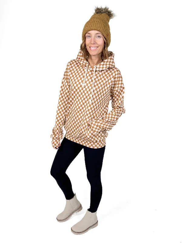 AMPERSAND AVENUE University Hoodie- PERFECT MATCH Hoodie with Back Slit Movement Comfort AMPERSAND AVENUE University Hoodie- PERFECT MATCH Hoodie with Back Slit Movement Comfort