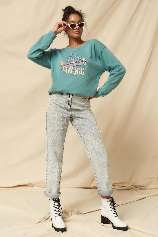 Bon Voyage Garment-Dyed Graphic Sweatshirt Hoodie with Double Zipper Versatile Adjustable Bon Voyage Garment-Dyed Graphic Sweatshirt Hoodie with Double Zipper Versatile Adjustable