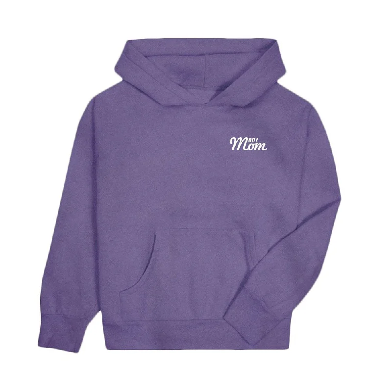 Boy Mom Premium Hoodie Hoodie with Emblem Brand Identity
