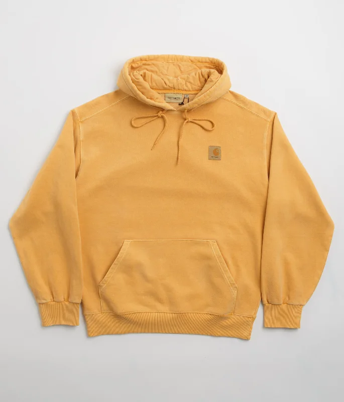Carhartt Vista Hoodie - Winter Spice Hoodie with Hem Raw Edge Edgy Unfinished