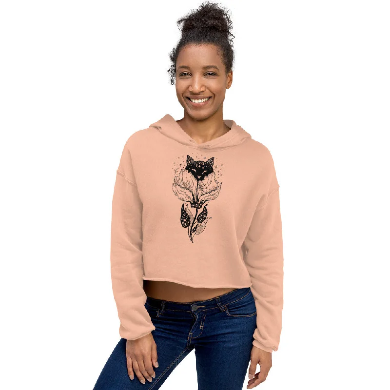 Celestial Kitty Design Favorite Hoodie, lioness-love Hoodie with Frayed Bohemian Relaxed